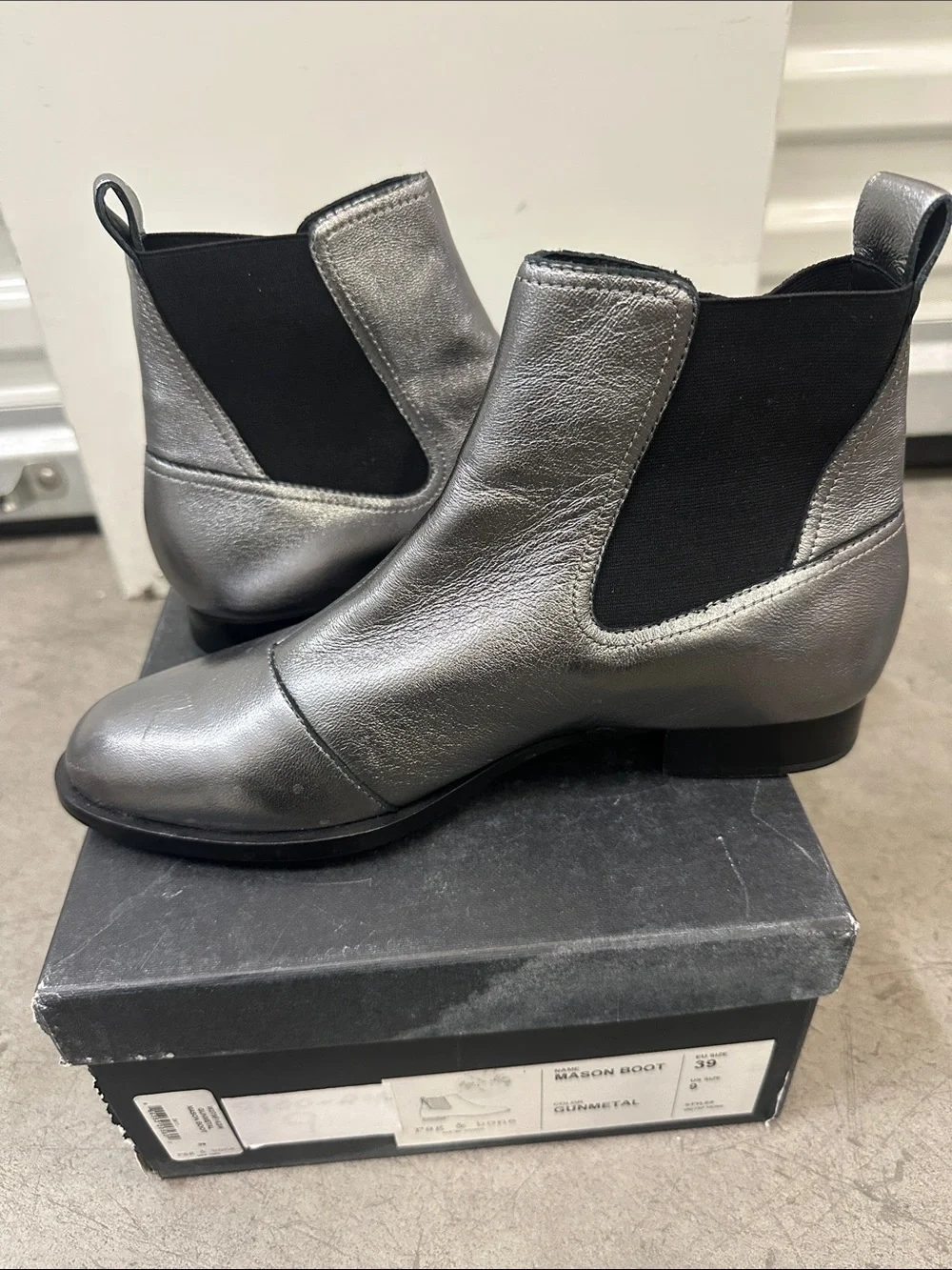 rag & bone Mason   Boot Gunmetal